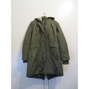 1 Madison Expedition Womens Sz M Insulated Parka Coat Jacket Olive Green *Read*